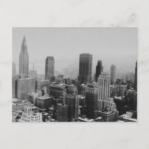 Carte postale Grey New York City Night