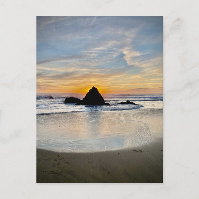 Carte Postale Grey Whale Cove State Beach, Californie (Devant)