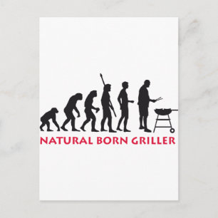Carte Postale Griller naturel de naissance 2c