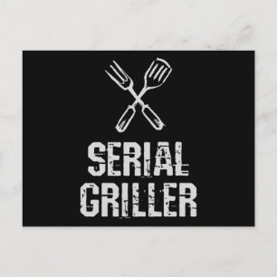 Carte Postale Griller série Grill Barbecue maître Grill
