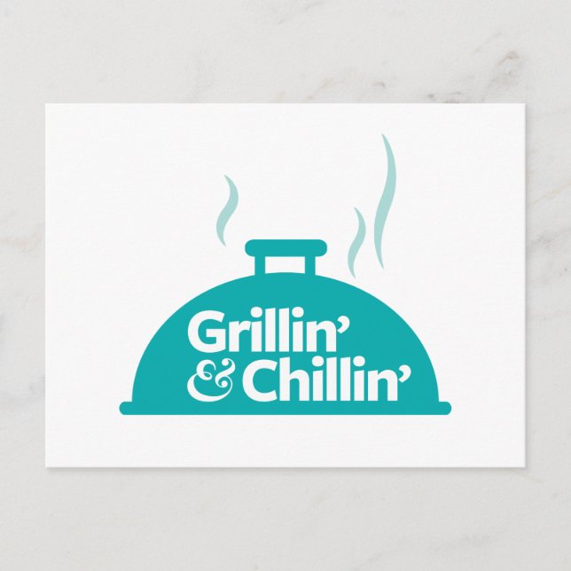 Carte Postale Grillin' & Chillin' (Devant)