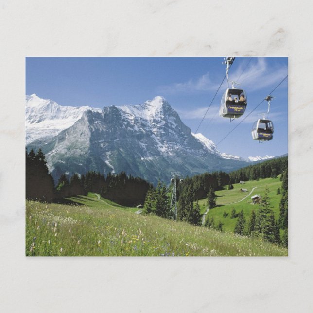 Carte Postale Grindelwald Cable (Devant)