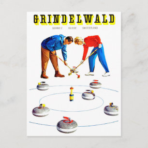 Carte Postale Grindelwald, loisirs, sport, Suisse