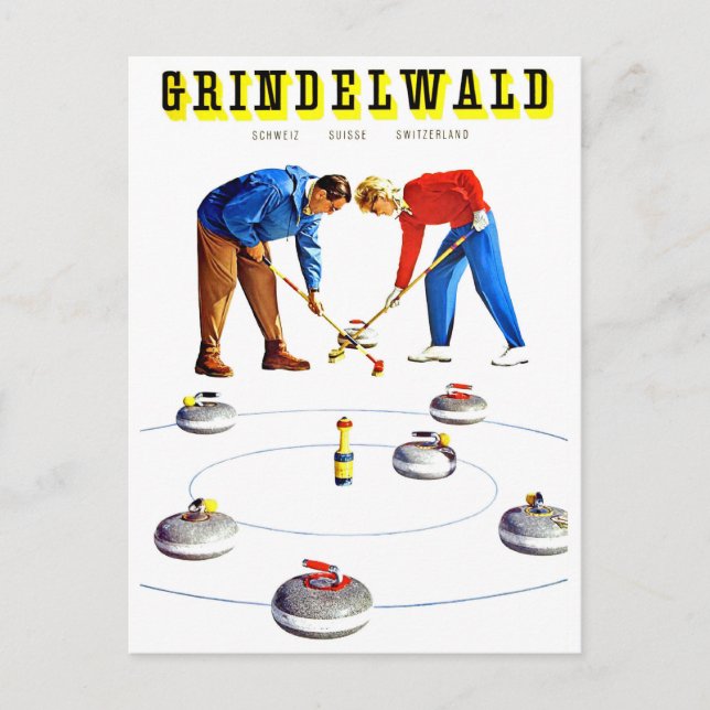 Carte Postale Grindelwald, loisirs, sport, Suisse (Devant)