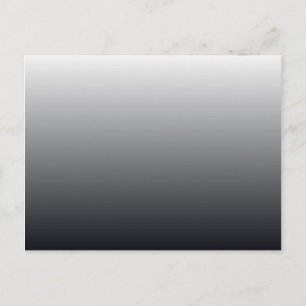 Carte Postale Gris blanc et dégradé noir
