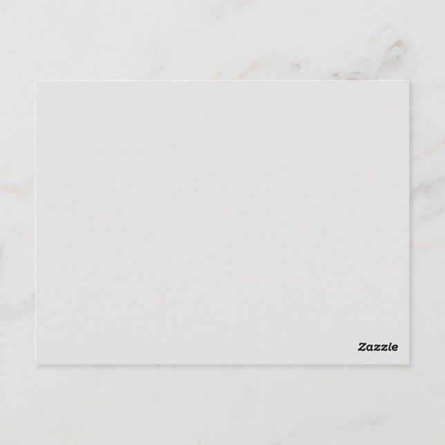 Carte postale gris clair, blanc vert (Dos)