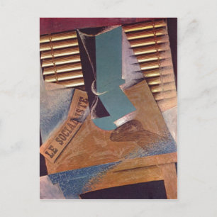 Carte Postale Gris, Juan Die Jalousie Le Sunblind 1914 Technique