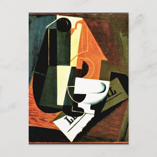 Carte Postale Gris - Le Café Pot (Devant)