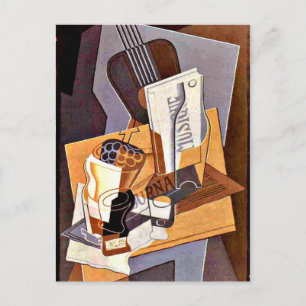 Carte Postale Gris - Livre de Musique