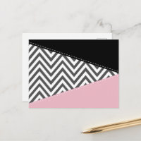 Gris Zigzag, Gris Chevron, Motif Zigzag, Rose