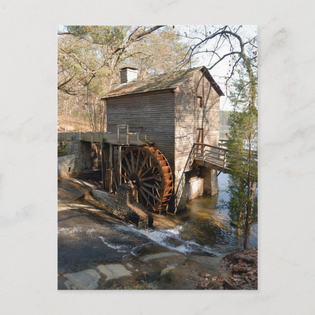Carte Postale Grist MIll Stone Mountain Georgia (Devant)