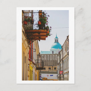 Carte Postale Grodno Belarus Architecture City View