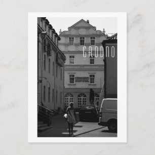 Carte Postale Grodno Biélorussie Architecture Minimalisme Monoch