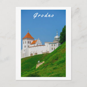 Carte Postale Grodno Biélorussie Architecture Ville Vue Château