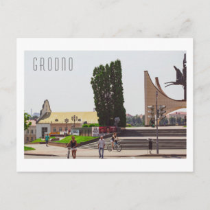 Carte Postale Grodno Biélorussie Vie Architecture