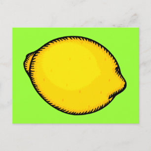 Carte Postale Gros citron