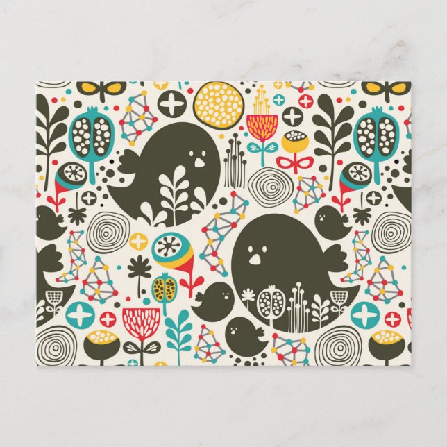 Carte Postale Gros oiseau (Devant)