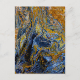Carte Postale Gros plan abstrait de Pietersite