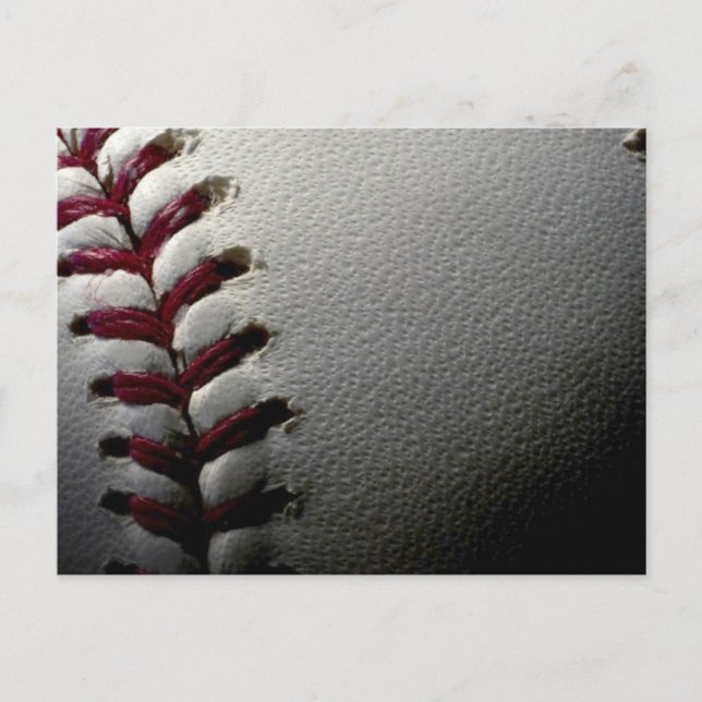 Carte Postale Gros plan de base-ball (Devant)