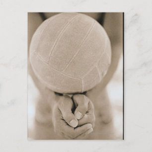 Carte Postale Gros plan de volley-ball