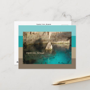 Carte Postale Grotte de cristal, Bermudes