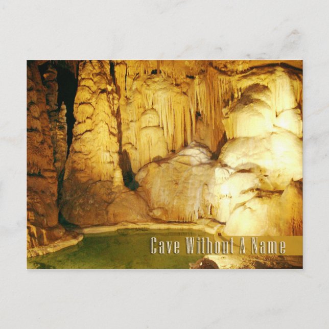 Carte Postale Grotte sans nom, Boerne, Texas (Devant)