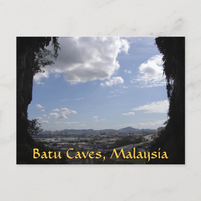 Carte Postale Grottes de Batu, Malaisie (Devant)