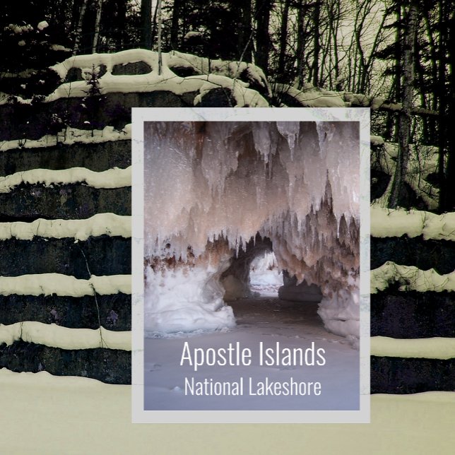 Carte Postale Grottes de glace et de neige de Mawikwe, Apostle I (Créateur téléchargé)