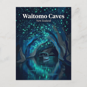 Carte Postale Grottes de glowworm de Waitomo Nouvelle-Zélande