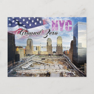 Carte Postale Ground Zero, Manhattan, New York