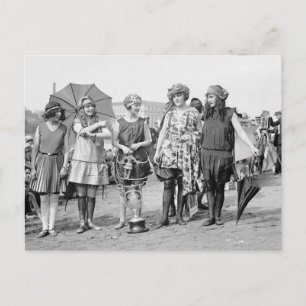 Carte Postale Groupe de gagnants : 1922