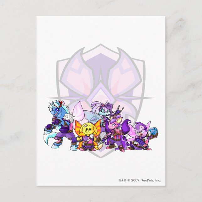 Carte Postale Groupe Faerieland (Devant)