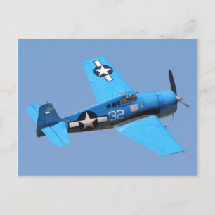 Carte Postale Grumman F6F Hellcat