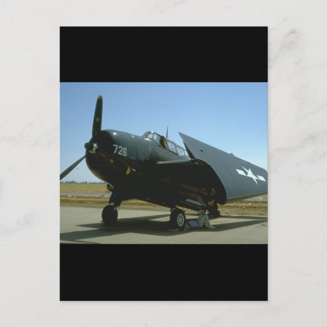 Carte Postale Grumman TBM Avions Avenger-2ÈME GUERRE MONDIALE (Devant)