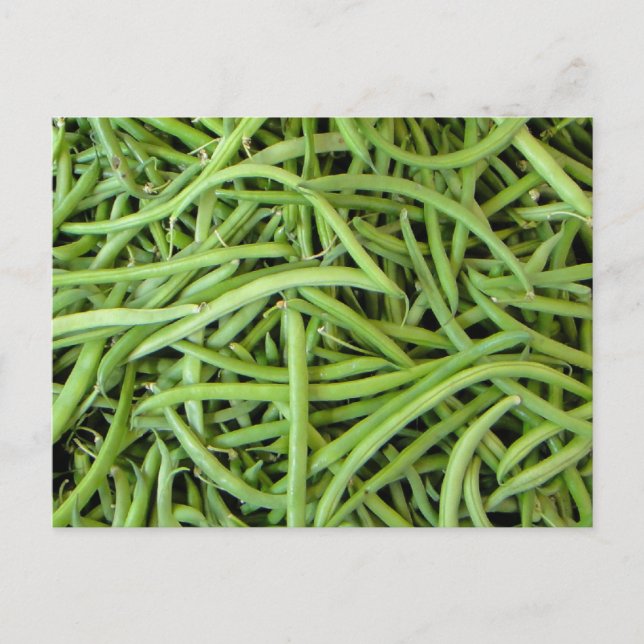 Carte Postale grüne Bohnen (Devant)