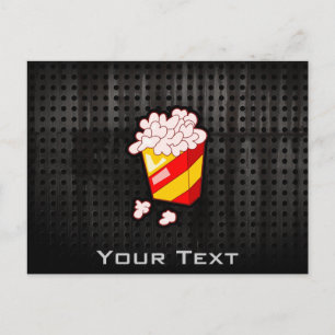 Carte Postale Grunge Popcorn