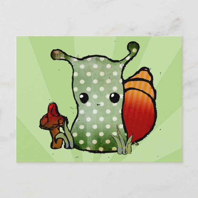 Carte postale Grungy Snail (Devant)