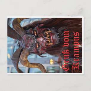 Carte Postale Gruß vom Krampus