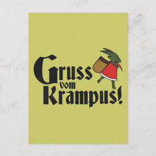 Carte Postale Gruss Vom Krampus