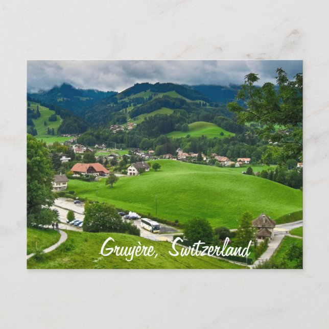 Carte postale Gruyère Suisse (Devant)