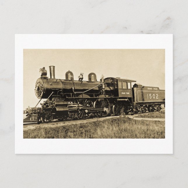 Carte Postale GTW #1502 Baldwin construit 1901 (Devant)