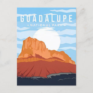 Carte Postale Guadalupe Mountain National Park Texas Vintage