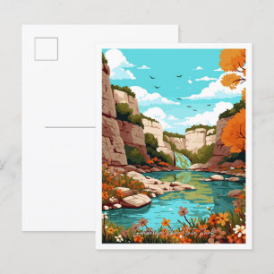 Carte Postale Guadalupe River State Park Texas Vintage voyage