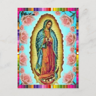 CARTE POSTALE GUADALUPE VIRGIN MEXICO 11 PRODUITS PERSONNALISABL