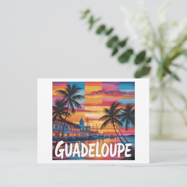 Carte Postale Guadeloupe  (Debout devant)