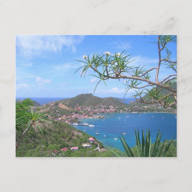 Carte Postale Guadeloupe - La Baie Des Saintes Vue (Devant)