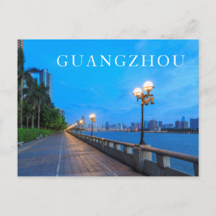 Carte Postale Guangzhou City waterfront