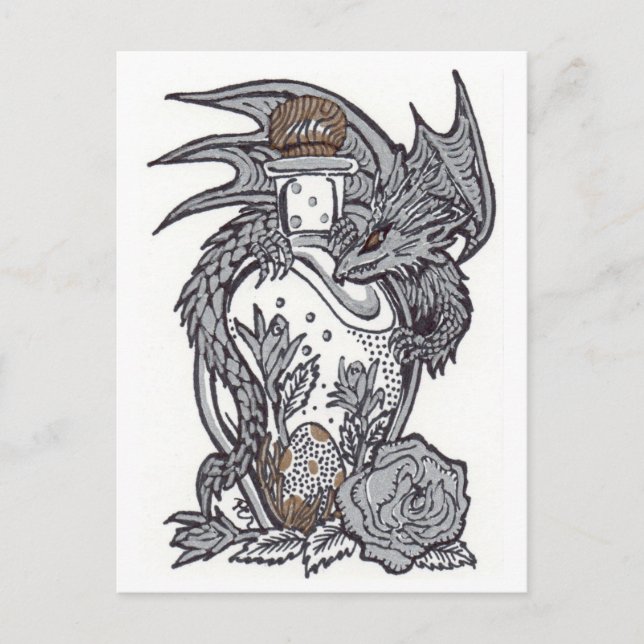 Carte Postale Guardian Dragon (Devant)