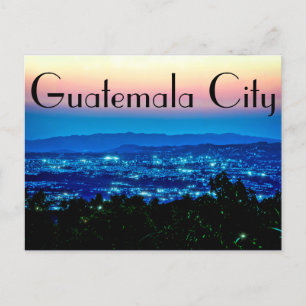 Carte Postale Guatemala, Guatemala, Amérique centrale à la tombé