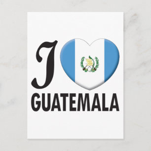 Carte Postale Guatemala Love
